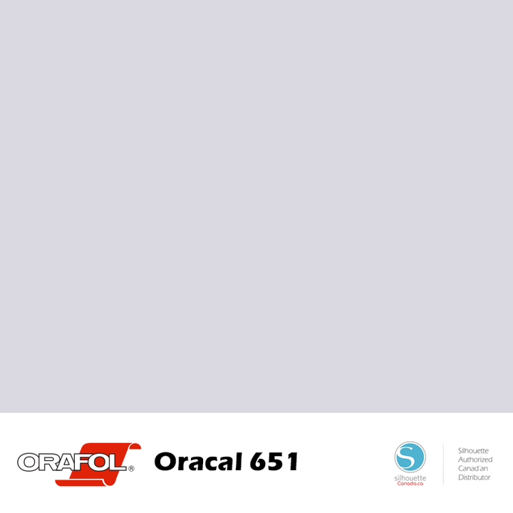 Oracal 651 Intermediate Cal - 09"