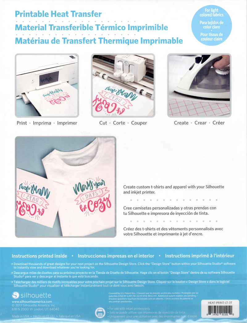 Heat online transfer fabric