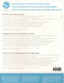 Sticker Sheets - Glow-In-The-Dark