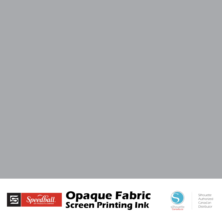 Speedball 8 oz Opaque Fabric Screen Printing Ink - Silver