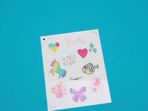 Temporary Tattoo Paper - White