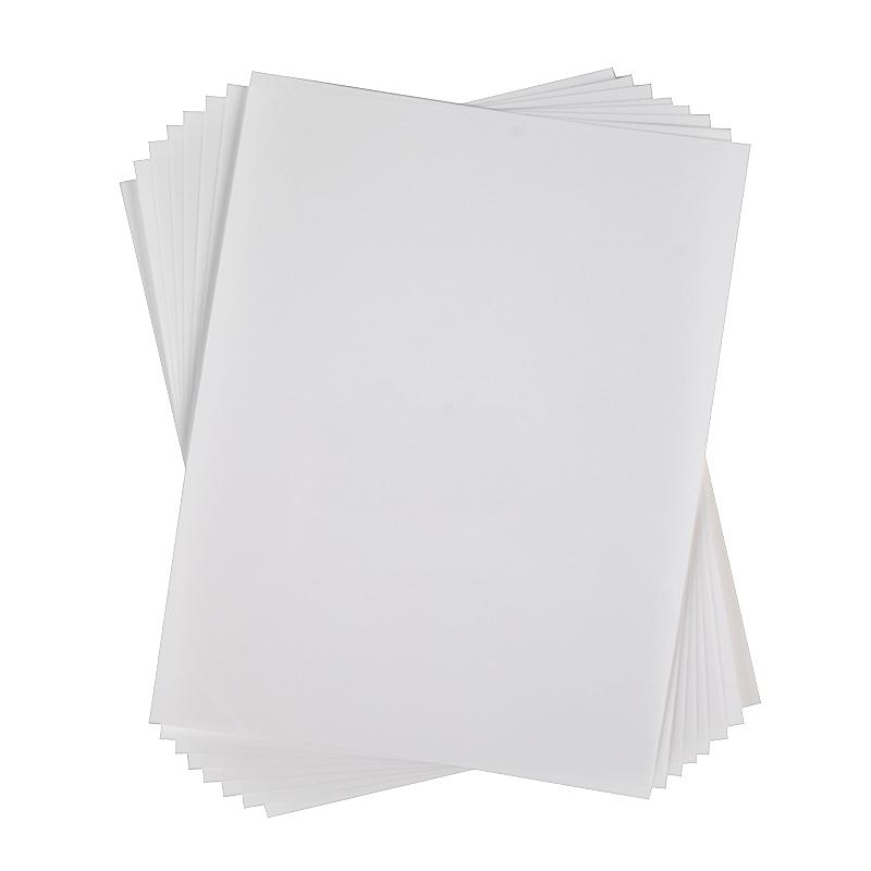 Silhouette Printable Clear Sticker Paper MEDIA-CLR-ADH-3T B&H