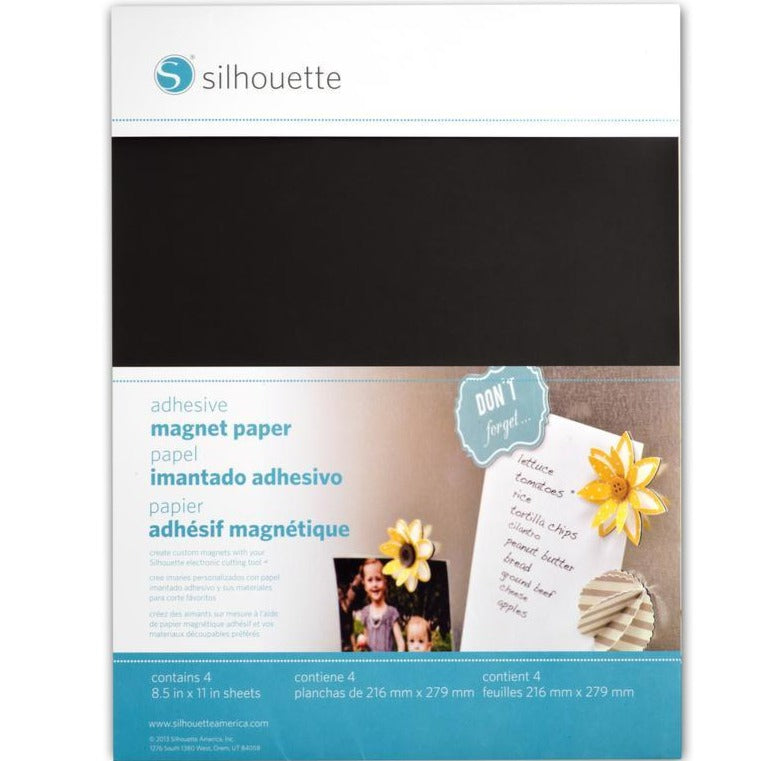 Magnet Paper - Adhesive - Silhouette Canada