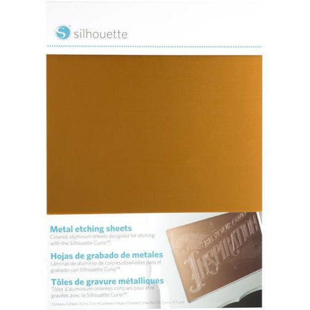 Metal Etching Sheets - Silhouette Canada